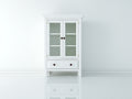 Vetrina - Legno - 82x38x166 cm - Bianco - Classico